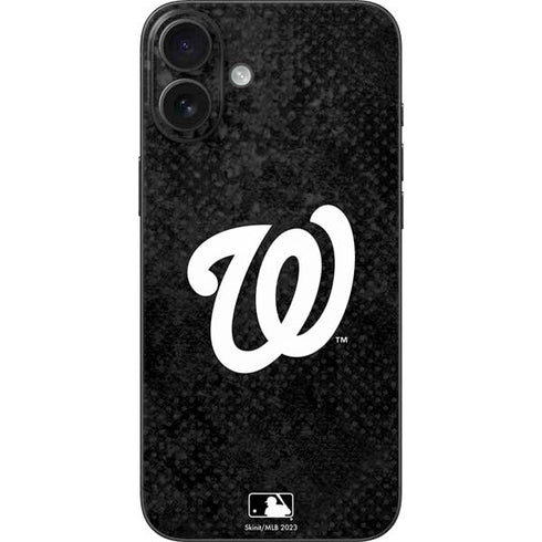 MLB Washington Nationals Dark Wash iPhone 16 Plus Skin